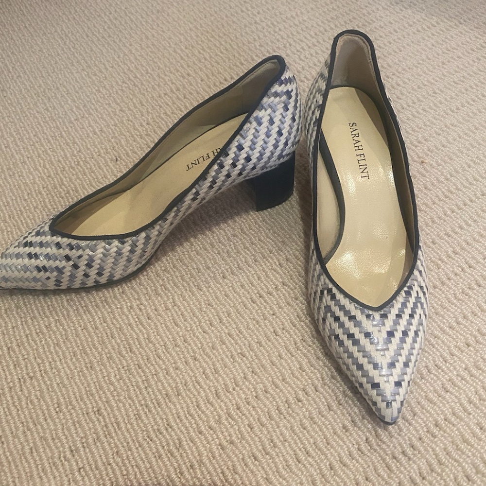 Sarah Flint Emma Raffia Pump - Picture 3 of 4